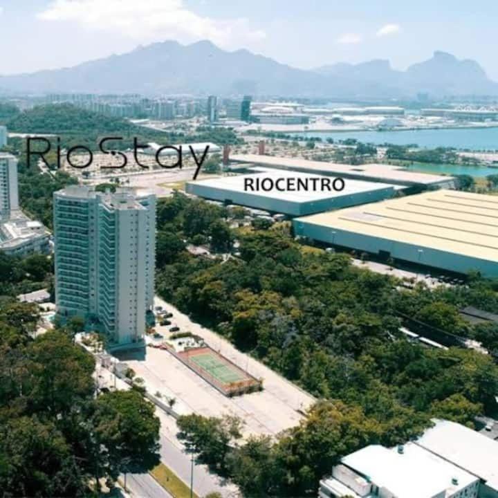 Flat Com Cozinha - Rio Stay - Rock In Rio - Rio Centro ริโอเดจาเนโร ภายนอก รูปภาพ